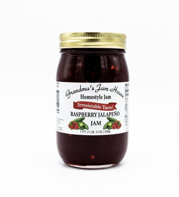 Raspberry Jalapeno Jam - Grandma's Jam House