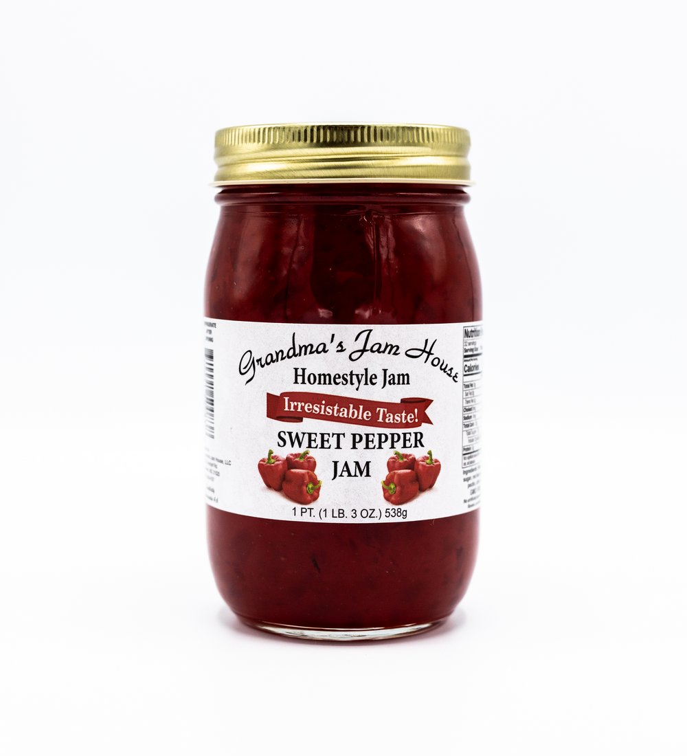 Sweet Pepper Jam 1 PT. Grandma's Jam House