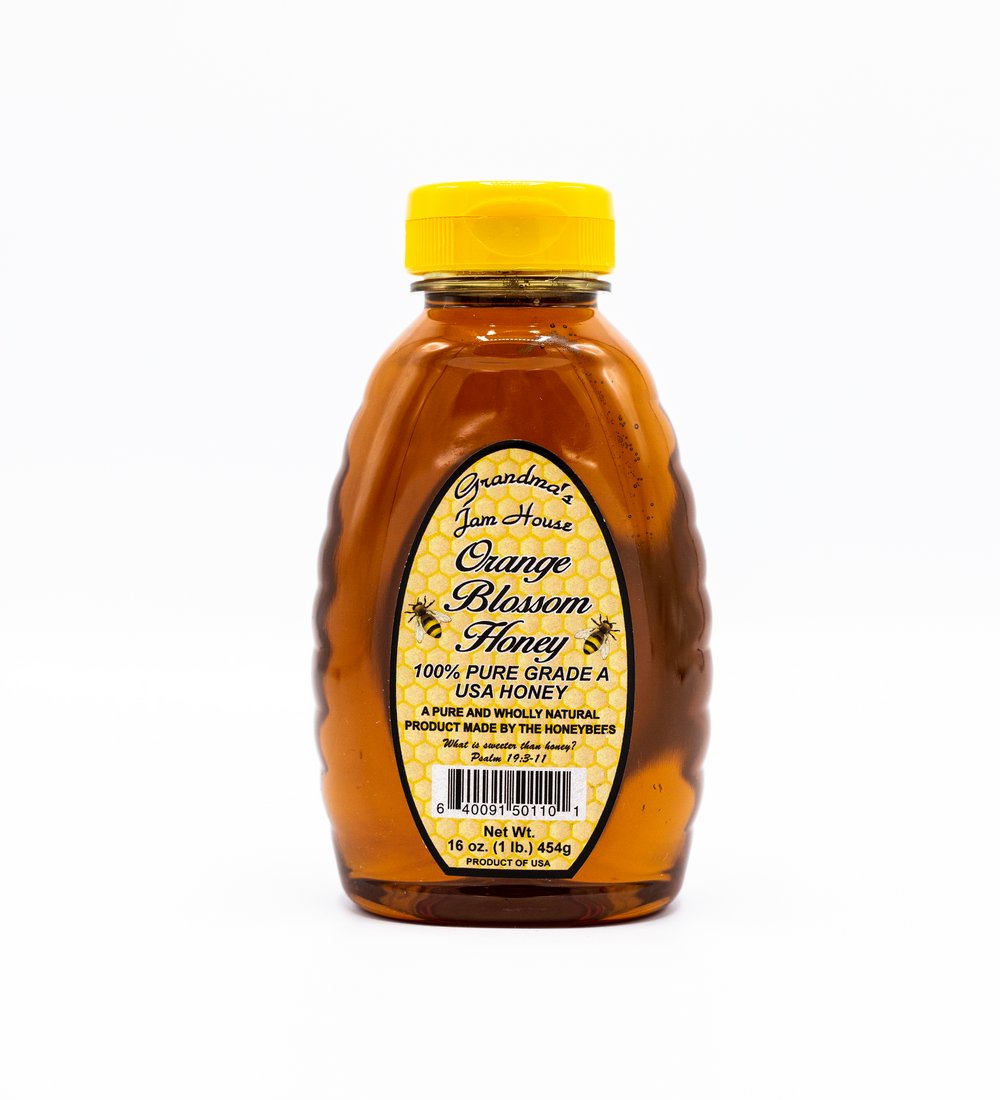 Orange Blossom Honey Grandma's Jam House