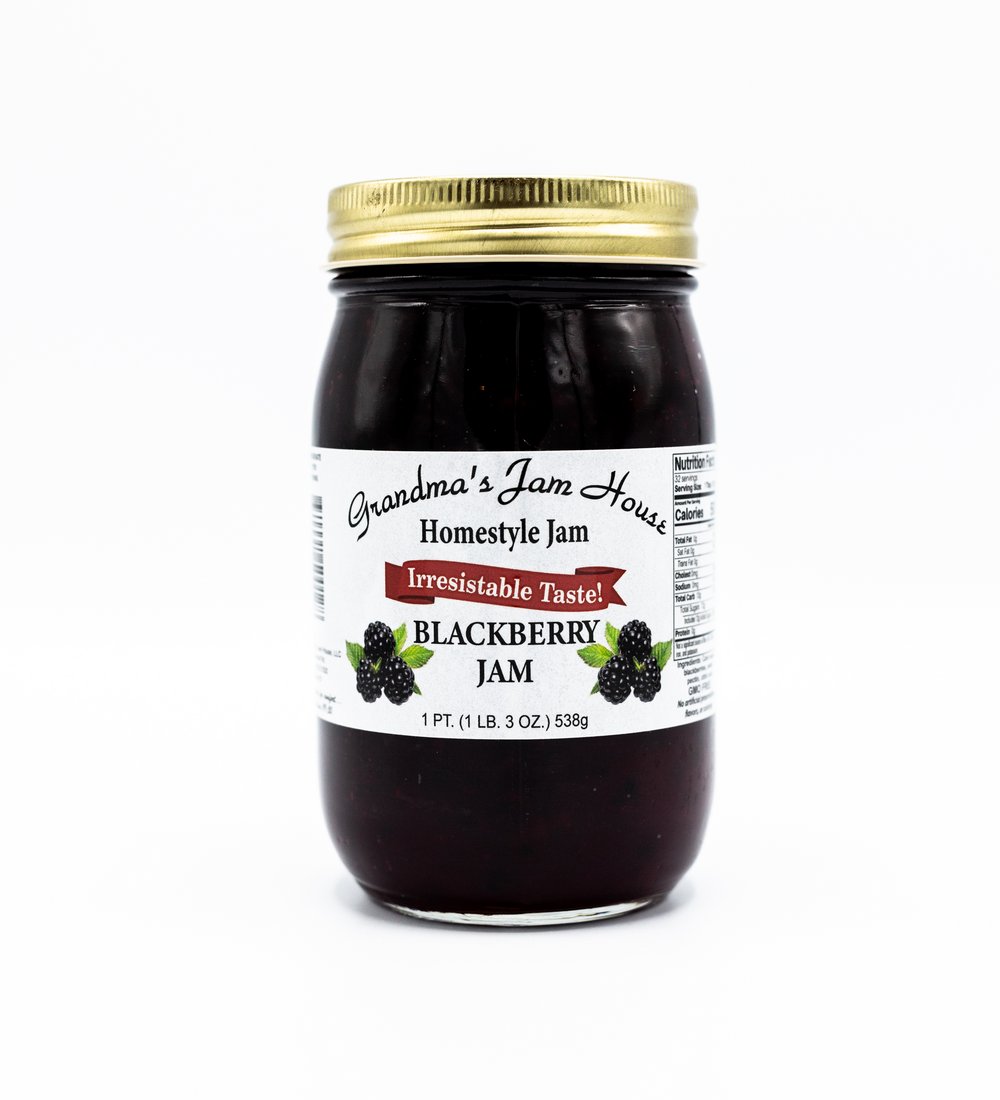 Blackberry Jam 1 PT. - Grandma's Jam House