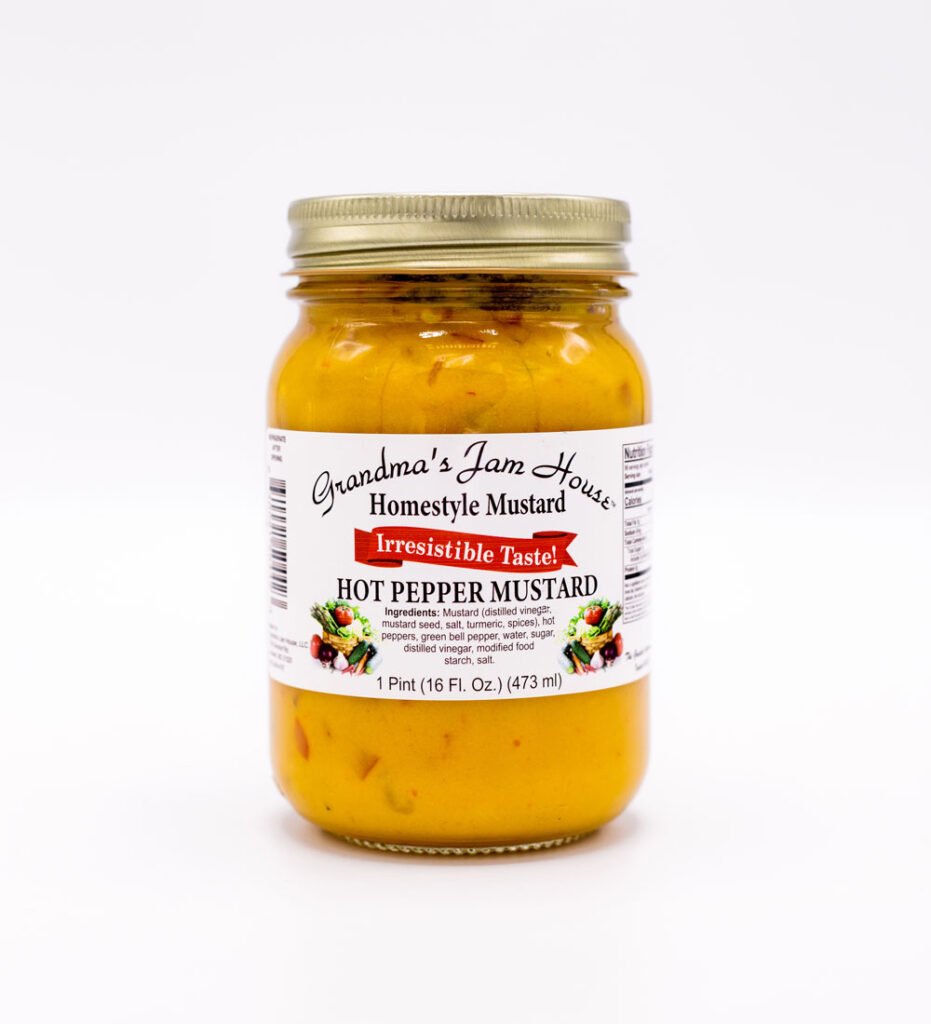 Hot Pepper Mustard Grandma's Jam House