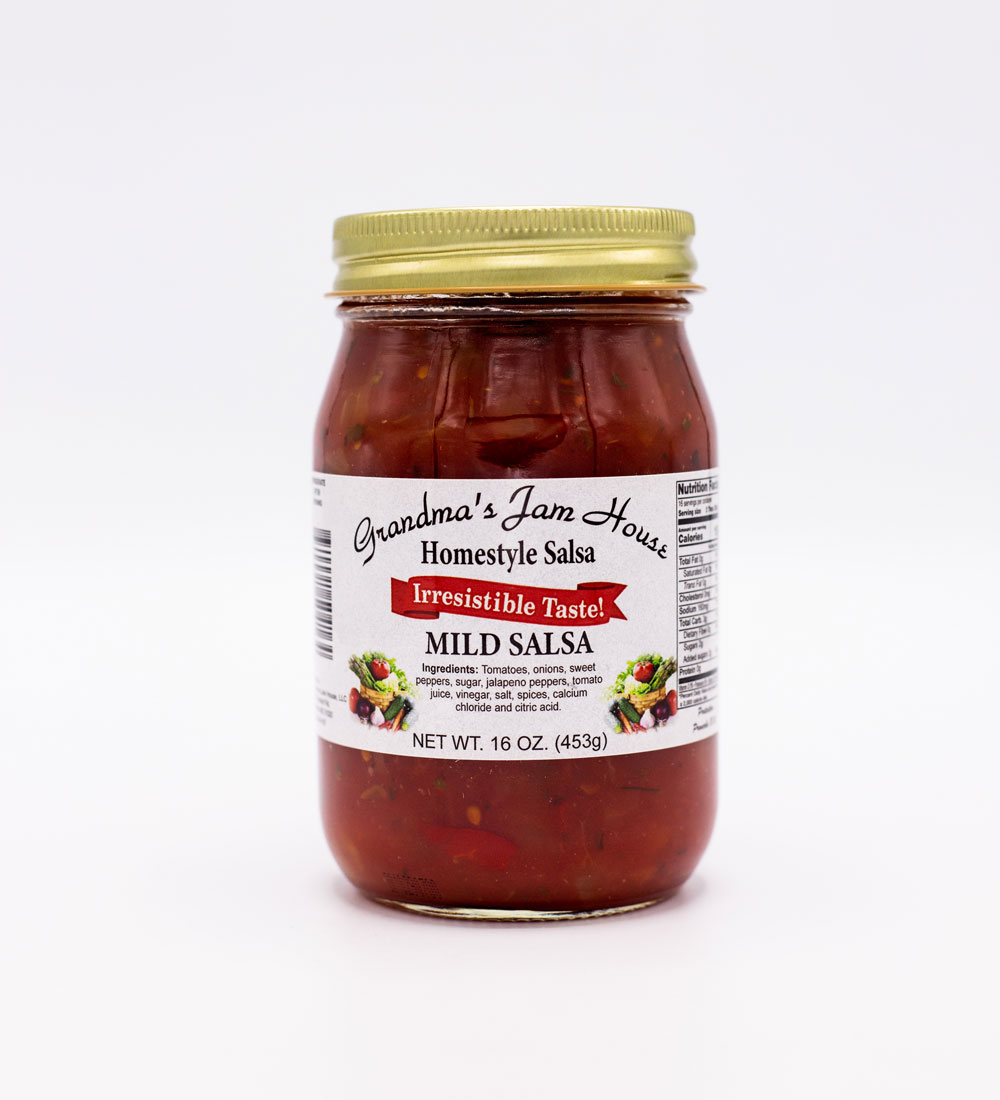 Salsa - Mild 16 Oz. - Grandma's Jam House