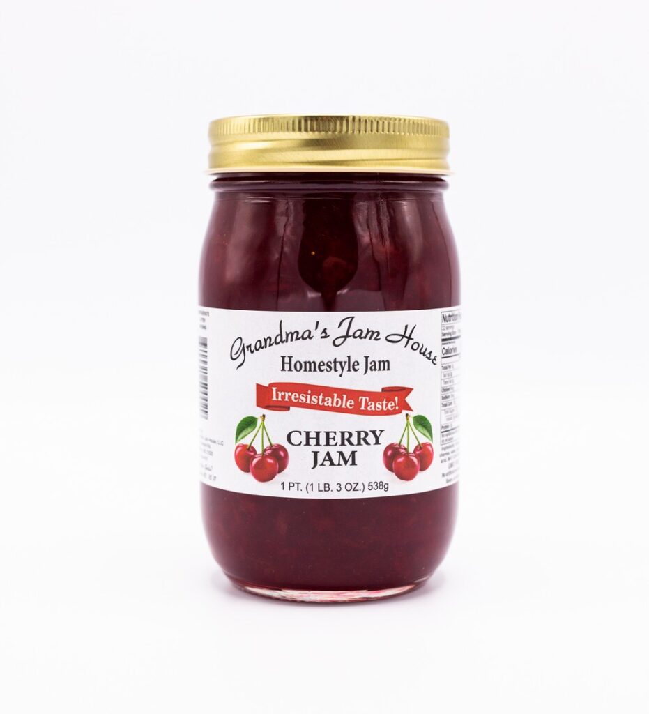 Cherry Jam Grandmas Jam House