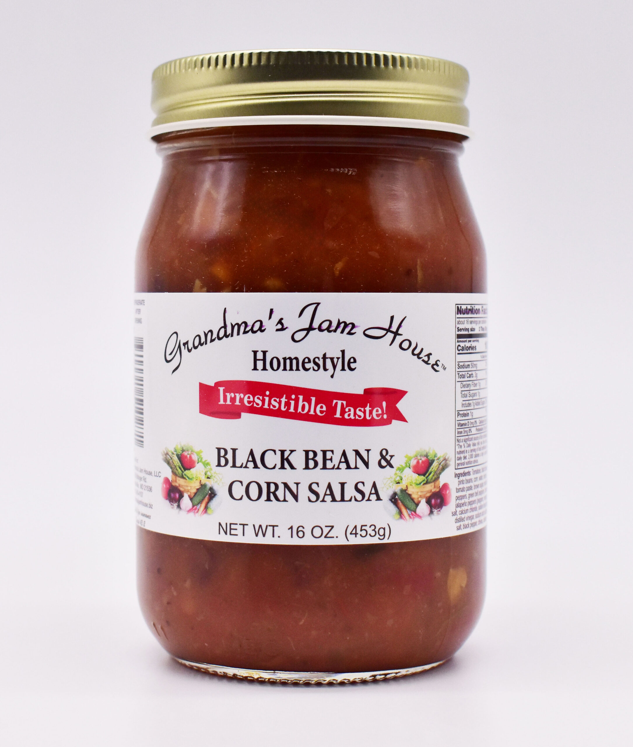 Black Bean & Corn Salsa 16 oz.