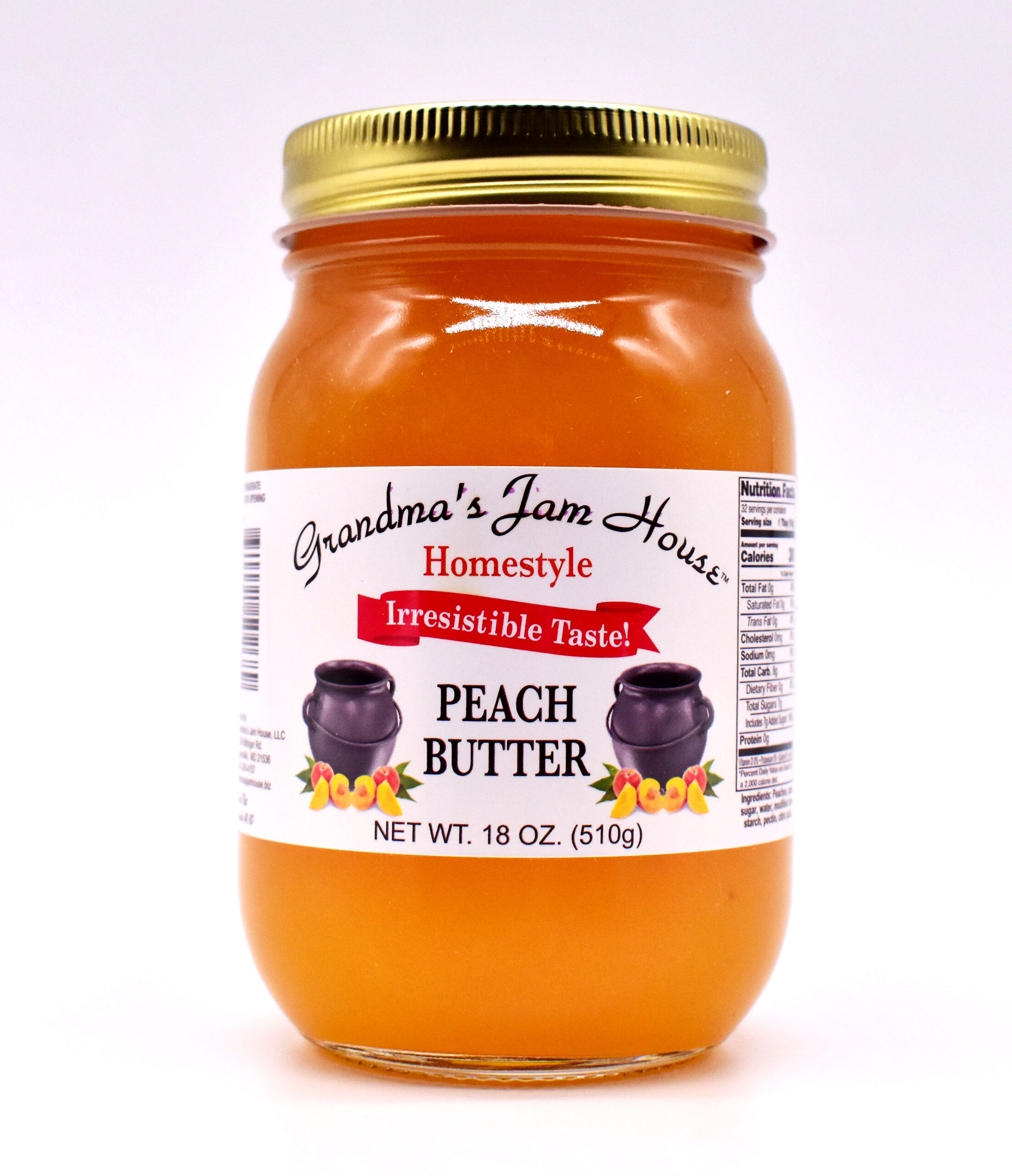Peach Butter 18 oz.