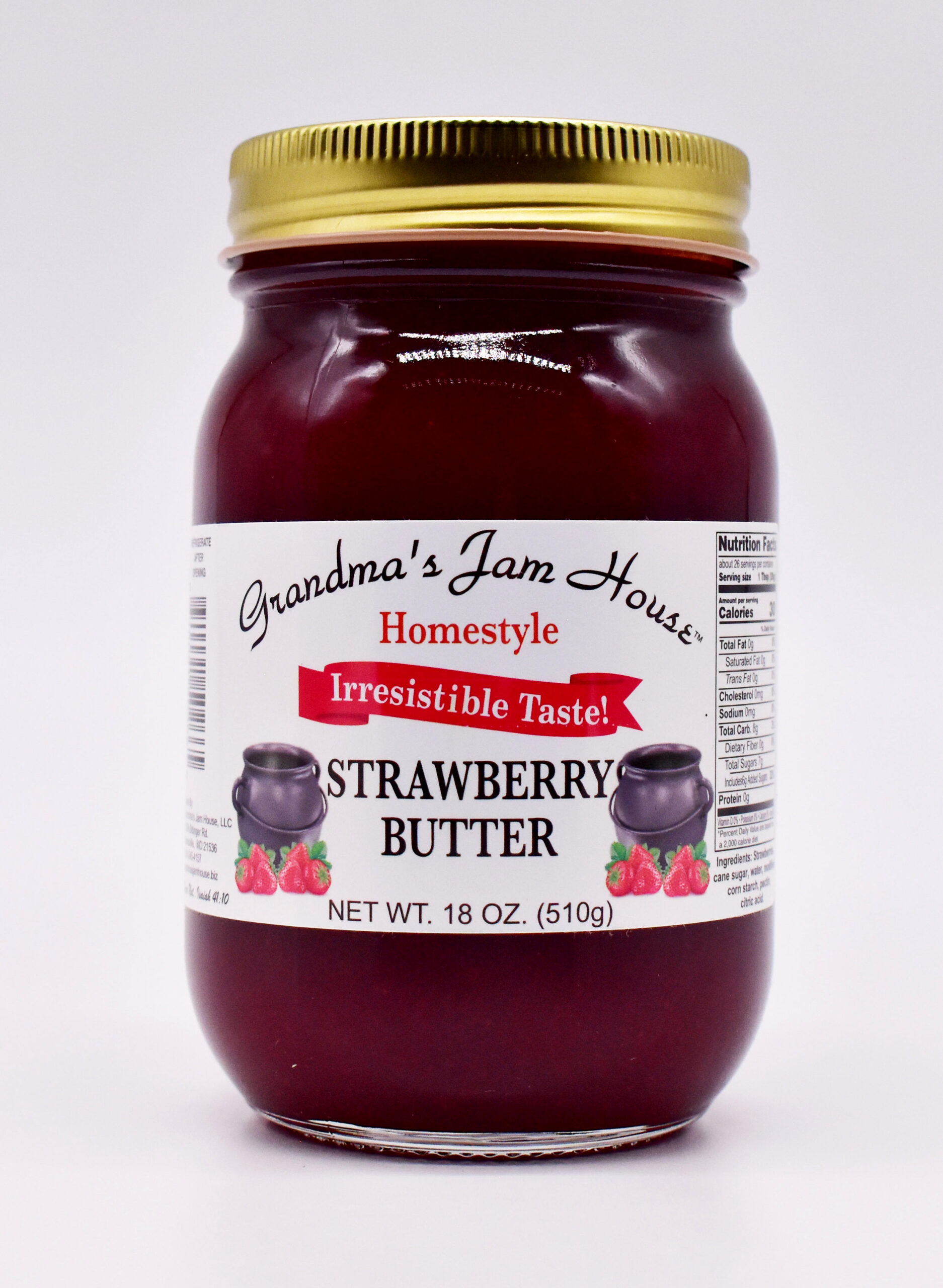 Strawberry Butter 18 oz.