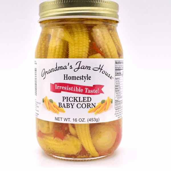 Pickled Baby Corn 16 oz.